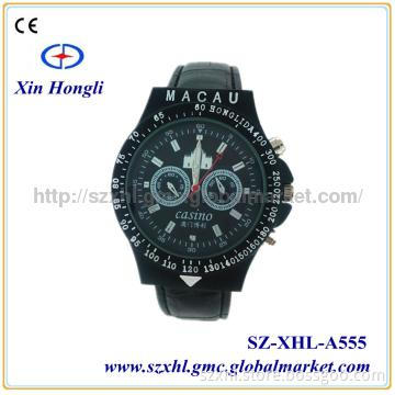 Cheap fashion matel  case with flexible face  men watches